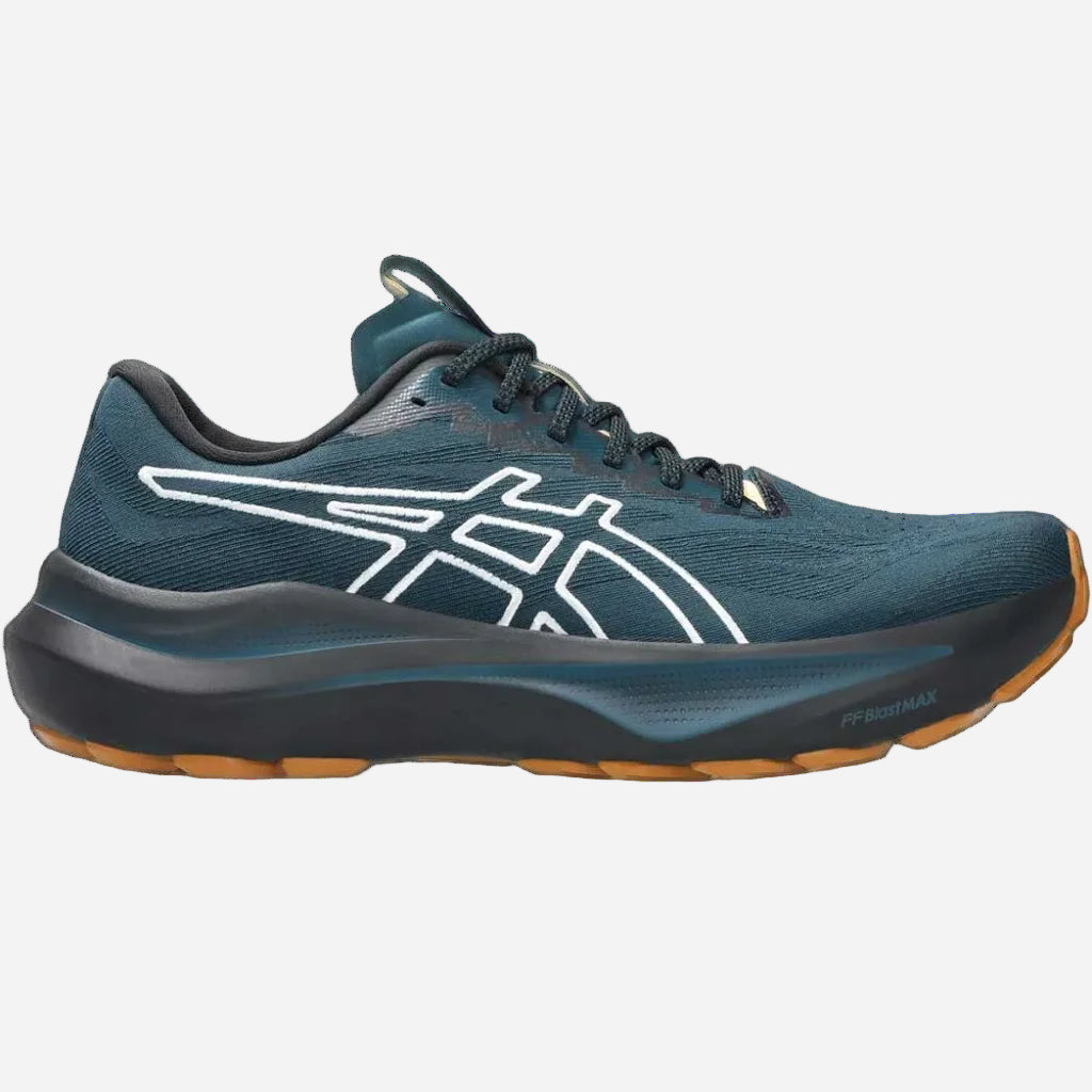 Chaussure de running GT-2000 14 TR d'Asics pour les sorties trail mixtes, offrant confort et stabilité.