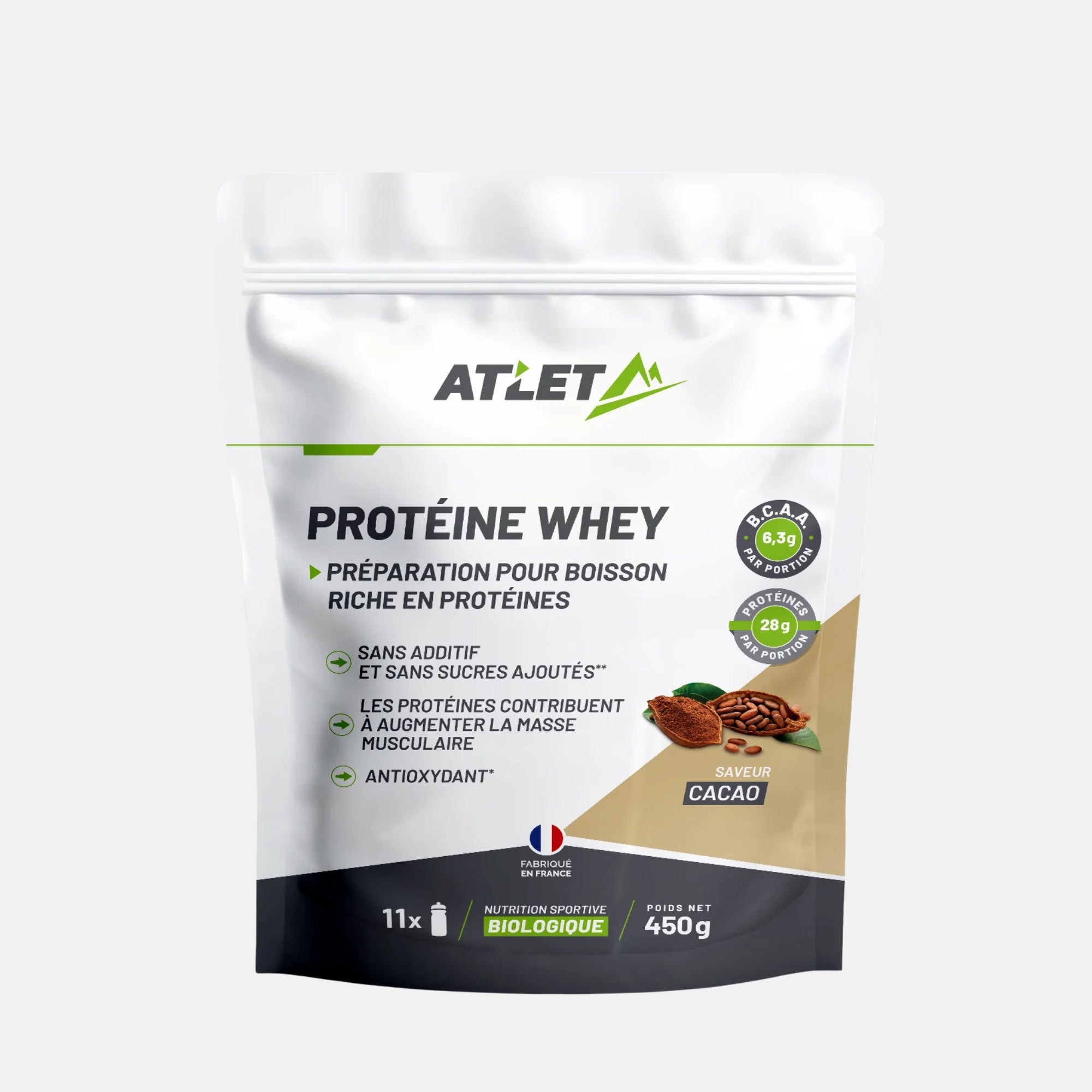 Protéine Whey Bio Cacao